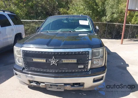 2014 Chevrolet Silverado 1500 2Lt из США, поврежденный, VIN 3GCUKREC9EG218153
